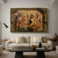 King David Playing the Harp, c. 1627-1628 - Floater Framed Canvas Print