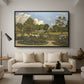 The Painter's Garden at Saint-Privé, 1886 - Floater Framed Canvas Print