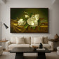Magnolias on Gold Velvet Cloth, c. 1888-1890 - Floater Framed Canvas Print