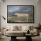 A Border Leicester Ewe, c. 1795-1800 - Floater Framed Canvas Print