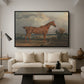 Hunter in a Landscape, 1810 - Floater Framed Canvas Print