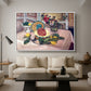 Still Life with Pineapple and Lemons, 1925 - Floater Framed Canvas Print