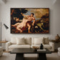 Venus and Adonis, 1554 - Floater Framed Canvas Print