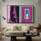 Destiny (Le destin), from Jazz, 1947 - Floater Framed Canvas Print