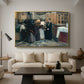 Kissing the Relic, 1893 - Floater Framed Canvas Print