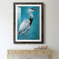 Great Blue Heron I - Premium Framed Print - Distressed Barnwood Frame - Ready to Hang