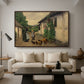 Visit to Grandmother, 1914 - Floater Framed Canvas Print