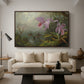 Two Sun Angel Hummingbirds on a Branch, c. 1890-1904 - Floater Framed Canvas Print