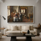 Grandmother's Feast, 1873 - Floater Framed Canvas Print
