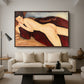 Reclining Nude from the Back (Nu couché de dos), c. 1917 - Floater Framed Canvas Print