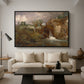 Parham Mill, Gillingham, 1826 - Floater Framed Canvas Print
