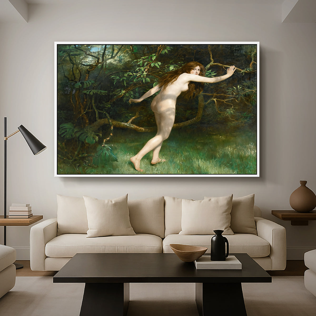 Eve, 1911 - Floater Framed Canvas Print