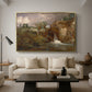 Parham Mill, Gillingham, 1826 - Floater Framed Canvas Print