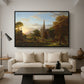 The Return, 1837 - Floater Framed Canvas Print