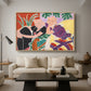The Conversation, 1938 - Floater Framed Canvas Print