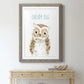 Dream Big Owl - Premium Framed Print - Distressed Barnwood Frame - Ready to Hang