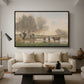 Cows in a Marshy Landscape, c. 1873-1874 - Floater Framed Canvas Print