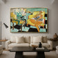 Seated Woman with Flower, 1942 - Floater Framed Canvas Print