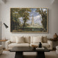 Salisbury Cathedral from the Bishop's Grounds, c. 1825 - Floater Framed Canvas Print