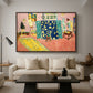 The Pink Studio (L'Atelier Rose), 1911 - Floater Framed Canvas Print