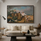 The Reapers, 1800 - Floater Framed Canvas Print