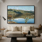 Thunderclouds on the Horizon, 1897 - Floater Framed Canvas Print
