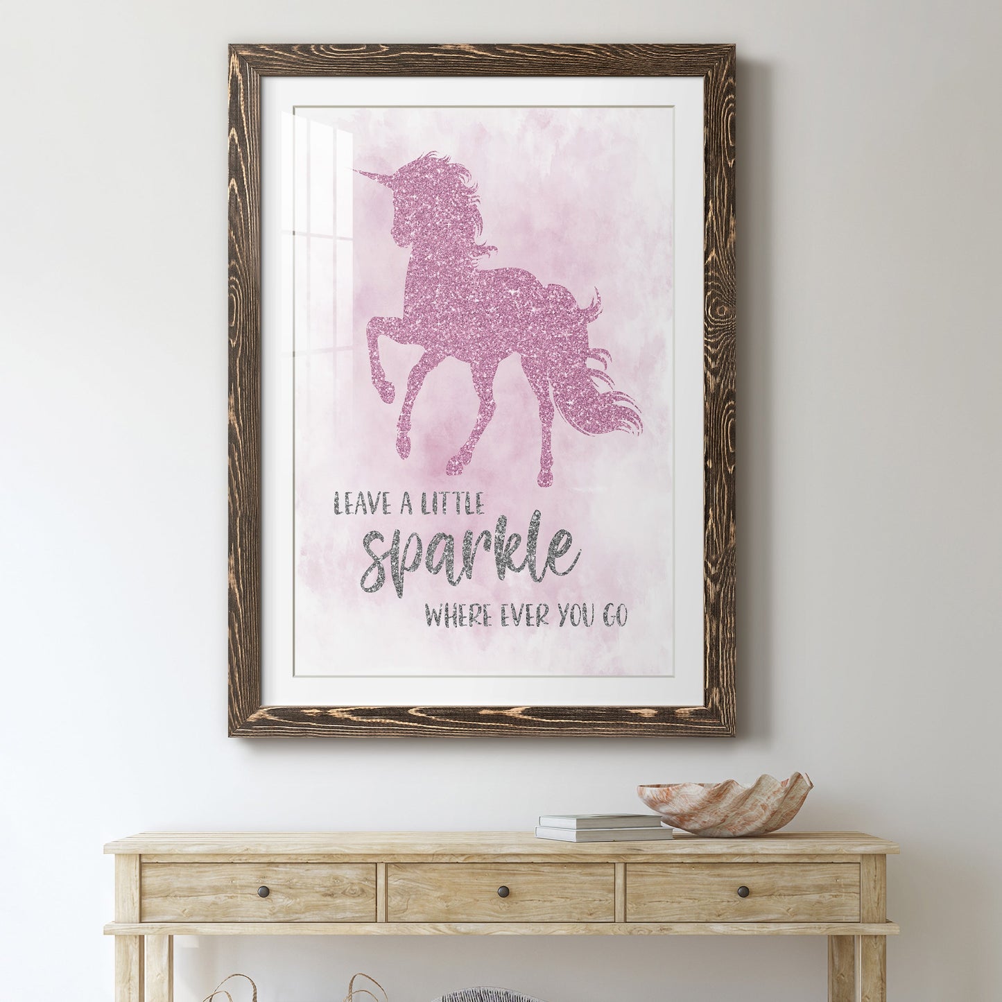 Sparkle - Premium Framed Print - Distressed Barnwood Frame - Ready to Hang