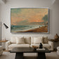 Hove Beach, c. 1824-1826 - Floater Framed Canvas Print