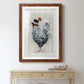 Sunday Best Rooster - Premium Framed Print - Distressed Barnwood Frame - Ready to Hang