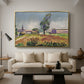 Landscape Around Toulouse, The Bridge of the Young Ladies, 1898 - Floater Framed Canvas Print
