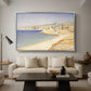 The Jetty at Cassis, Opus 198, 1889 - Floater Framed Canvas Print