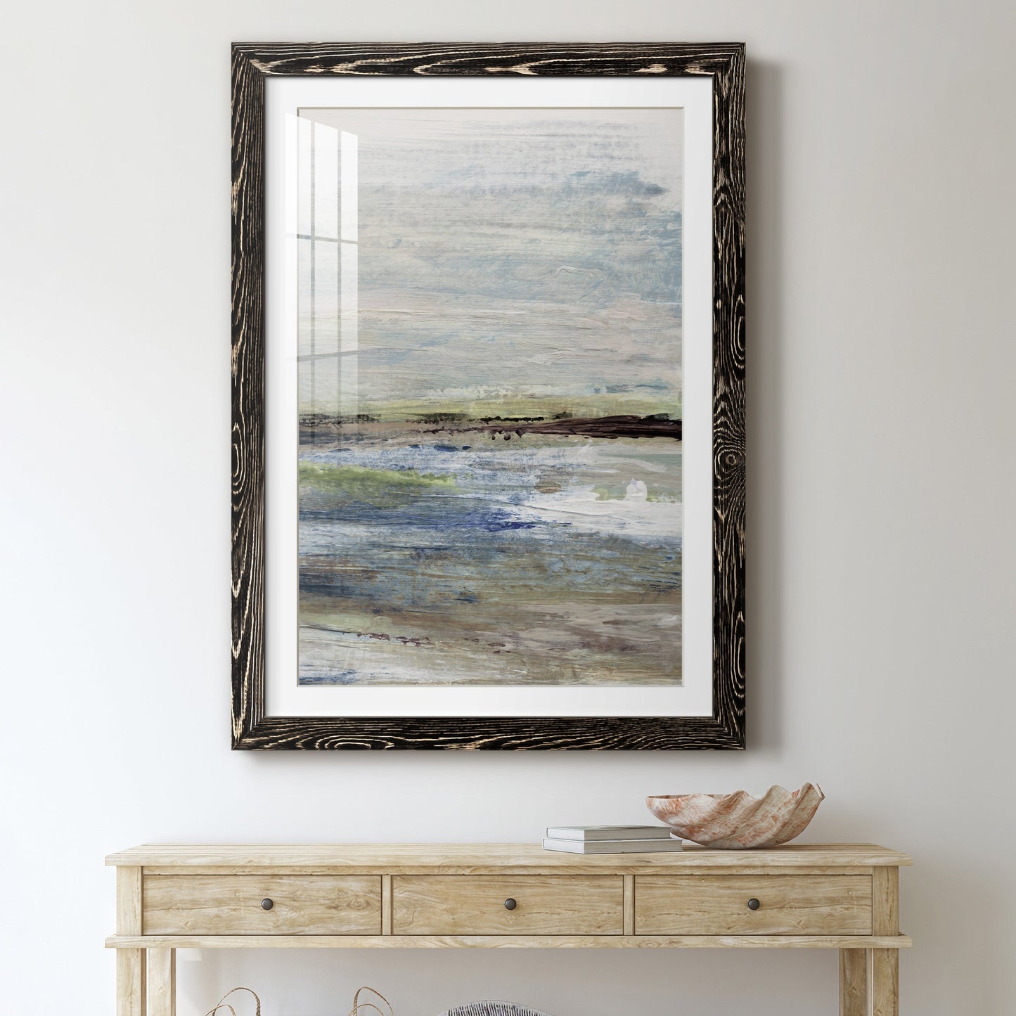 Wetlands II - Premium Framed Print - Distressed Barnwood Frame - Ready to Hang