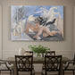 Canvas art print featuring a mythological minotaur in surreal sketch composition, showcased as a statement wall artwork