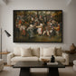 The Wedding Dance, c. 1566 - Floater Framed Canvas Print