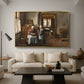 Grandmother's Feast, 1873 - Floater Framed Canvas Print