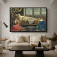 The Sleeping Beauty, 1921 - Floater Framed Canvas Print