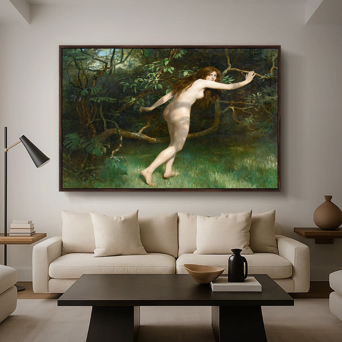 Eve, 1911 - Floater Framed Canvas Print