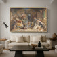Highland Hospitality, 1832 - Floater Framed Canvas Print