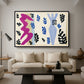 The Knife Thrower (Le lanceur de couteaux), from Jazz, 1947 - Floater Framed Canvas Print