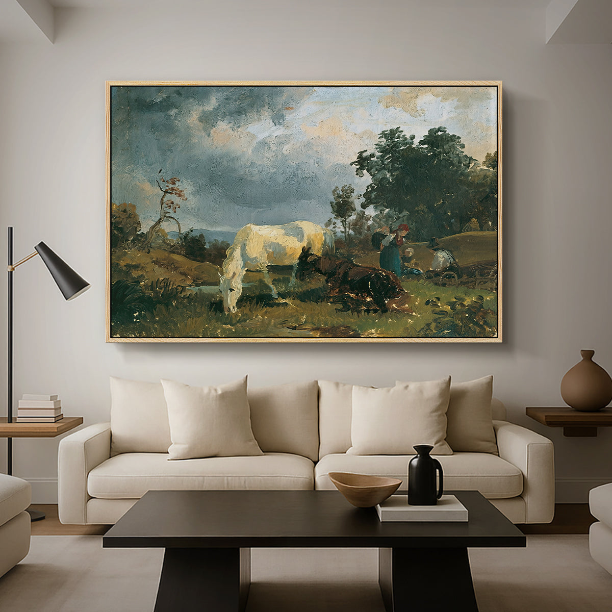 A Mold on the Heath, c. 1830 - Floater Framed Canvas Print