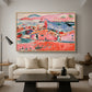 View of Collioure, 1905 - Floater Framed Canvas Print