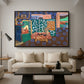 Interior with Aubergines, 1911 - Floater Framed Canvas Print