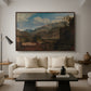 Bonneville, Savoy, 1803 - Floater Framed Canvas Print