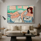 Nude in a Bathrobe (Nu au peignoir), 1941 - Floater Framed Canvas Print