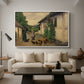 Visit to Grandmother, 1914 - Floater Framed Canvas Print