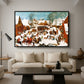 Massacre of the Innocents, c. 1565-1567 - Floater Framed Canvas Print