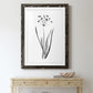 Inky Botanical II - Premium Framed Print - Distressed Barnwood Frame - Ready to Hang