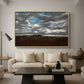 Extensive Landscape with Grey Clouds, c. 1821-1822 - Floater Framed Canvas Print