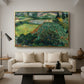Field with Poppies, Saint-Rémy, 1889 - Floater Framed Canvas Print