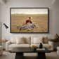 Worn Out (Udslidt), 1889 - Floater Framed Canvas Print
